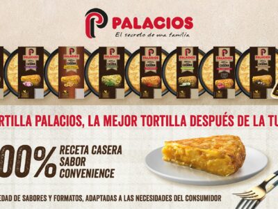Nueva imagen en la gama Tortillas Palacios Receta Casera