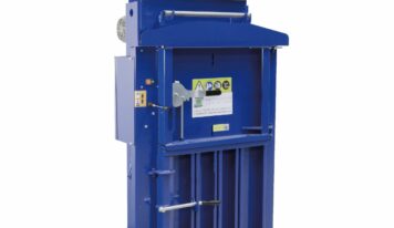 Prensa compactadora RL113: eficiencia y robustez para la gestión de cartón y plástico en pymes y comercio