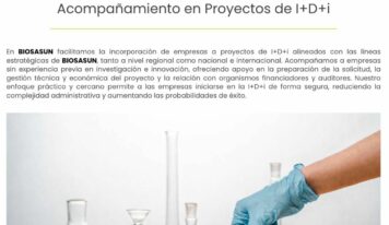 I+D+i en BIOSASUN: innovación nutracéutica y gourmet dentro del proyecto PROMETEA