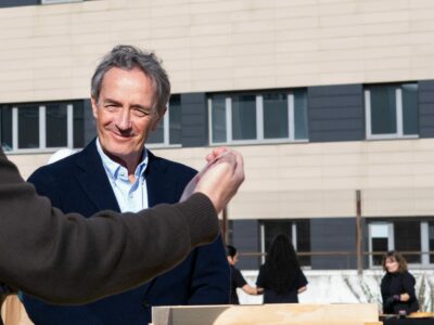 GN pone la primera piedra de su nueva sede en España, ubicada en el Parque Tecnológico de Leganés