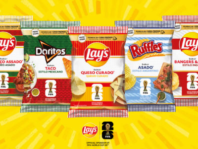 Lay’s acerca la emoción de la Copa Mundial de la FIFA con una edición limitada de cinco nuevos sabores