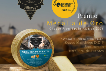 Quesos Villarejo arrasa en el Salón Gourmets: Oro, tres medallas y cuatro finalistas entre 801 quesos