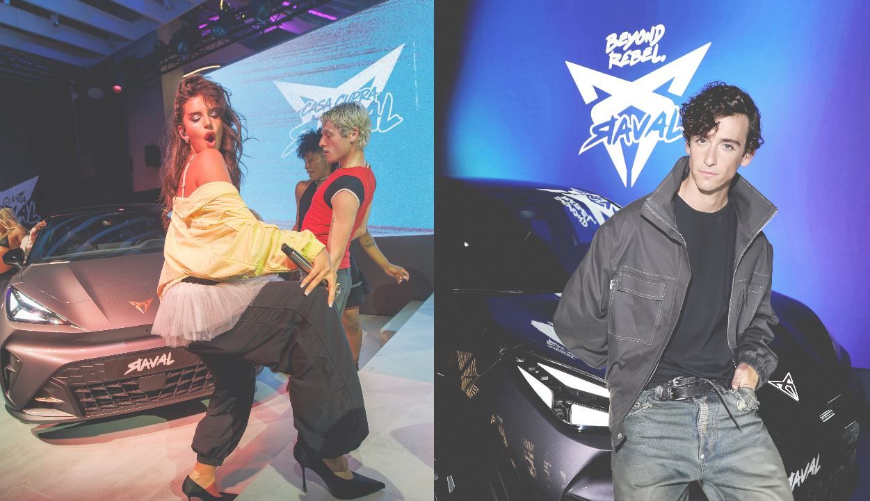 Nathy Peluso y Guitarricadelafuente protagonizan el lanzamiento global del CUPRA Raval en Barcelona y Madrid