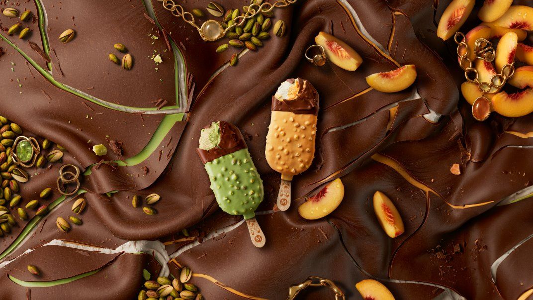 Dos creaciones inspiradas en la alta costura y en sabores en tendencia: la nueva gama Signature de Magnum