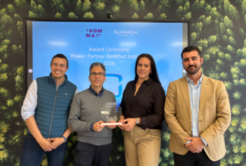 1KOMMA5°: única empresa en España reconocida como ‘Power Partner Certified Installer’ por Sungrow por su excelencia en instalaciones fotovoltaicas