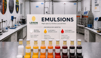 LemonConcentrate lanza una nueva gama de emulsiones para la industria internacional de bebidas