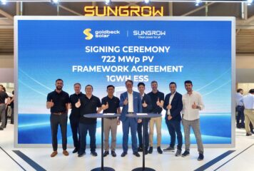 Sungrow y GOLDBECK SOLAR firman el mayor proyecto fotovoltaico de Europa (722 MWp)