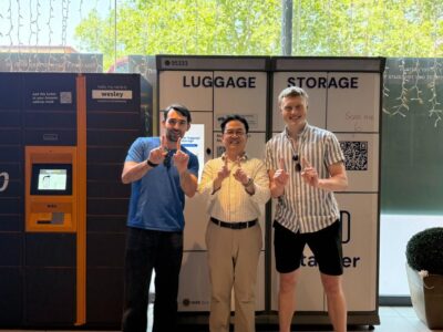 Hive Box sella una alianza con Stasher para ampliar sus servicios de consigna inteligente de equipaje en Europa
