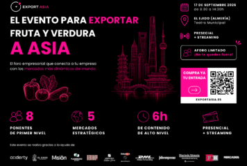 EXPORT ASIA: Almería acoge el primer foro sobre oportunidades de exportación hortofrutícola a Asia