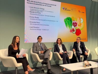 Ecuador lleva su liderazgo bananero más allá de las cifras: avances en sostenibilidad, impacto social e innovación marcan el futuro del sector